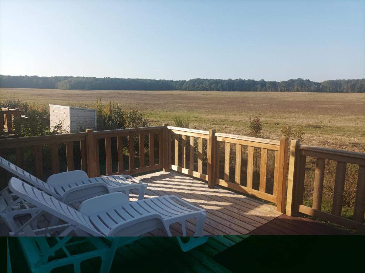Mobil Home Le Galland De Dugny Онзен Экстерьер фото